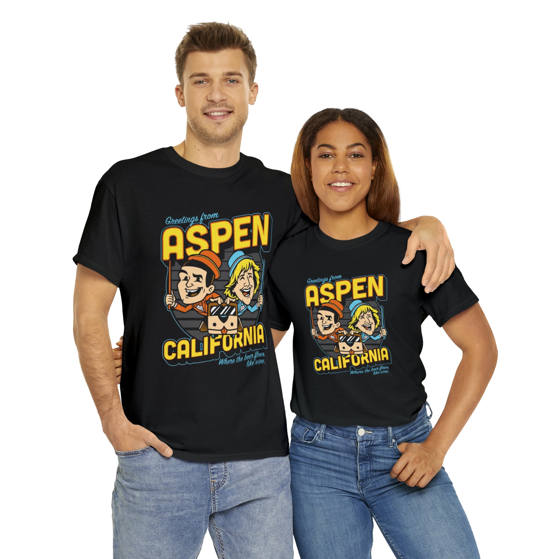 Dumb And Dumber Suits Aspen T-Shirt - RetroTeeShop
