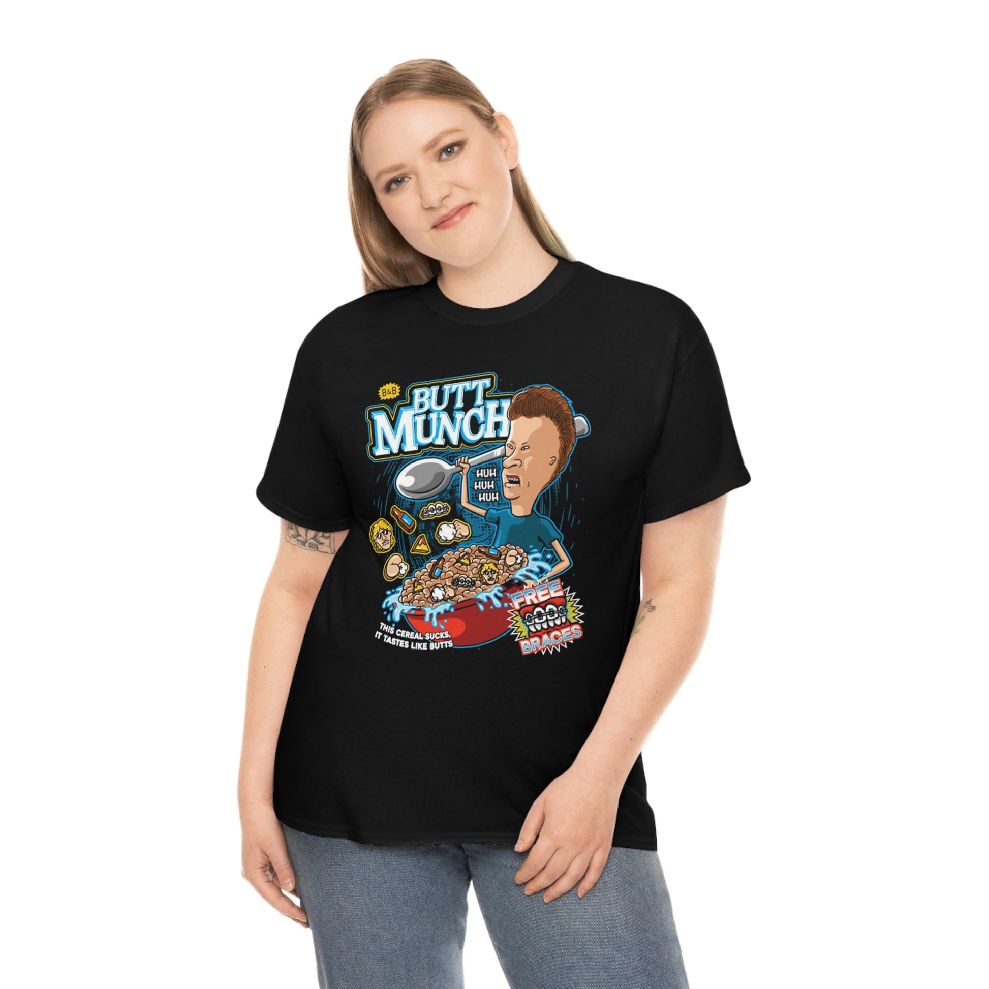 Beavis and Butt-Head Butt Munch Cereal T-Shirt - RetroTeeShop