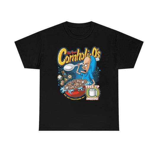 Beavis and Butt-Head Cornholi-O's Cereal T-Shirt - RetroTeeShop