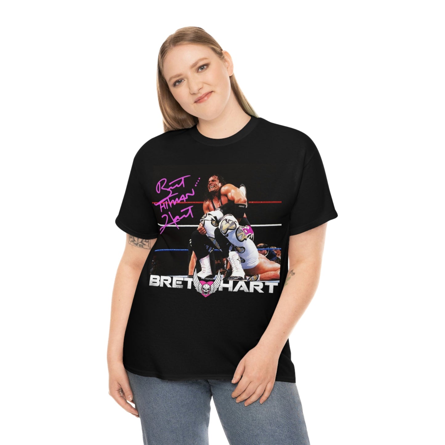 Bret Hart Signature T-Shirt - RetroTeeShop