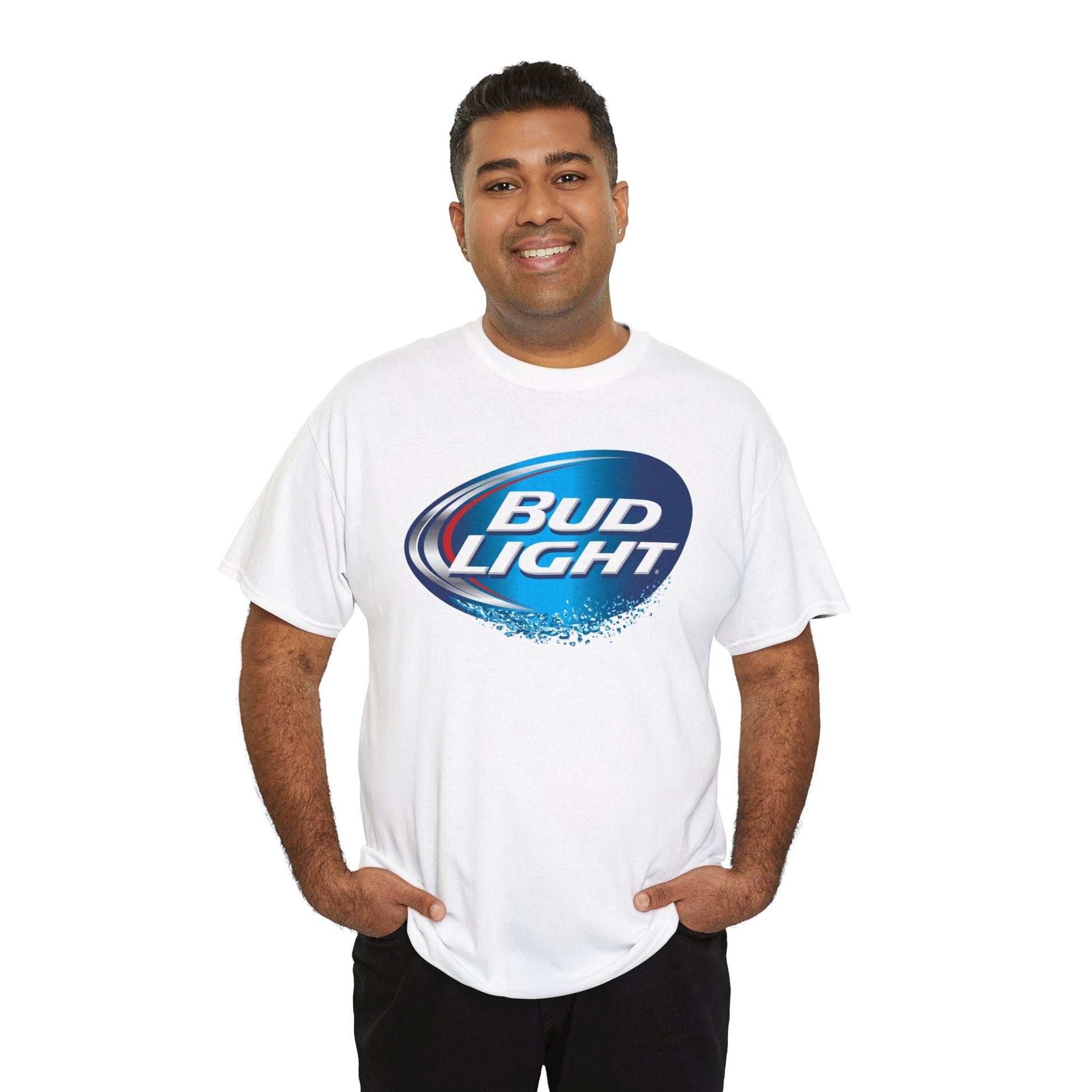 Bud Light Beer Classic Logo T-Shirt - RetroTeeShop