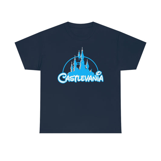 Castlevania T-Shirt - Dracula's Castle Video Game Tee - RetroTeeShop