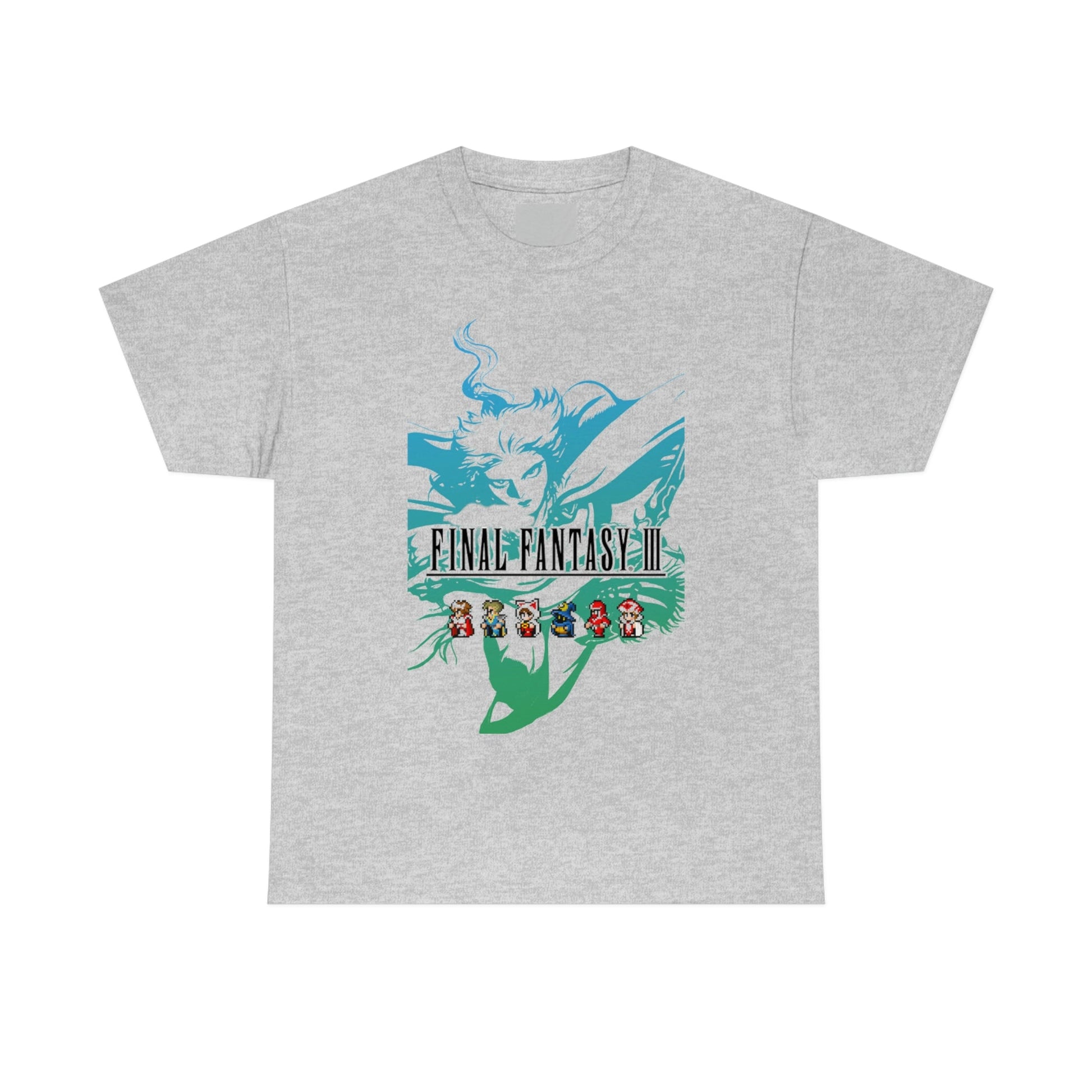 Final Fantasy 3 T-Shirts | Unisex Fitted T-Shirts | RetroTeeShop