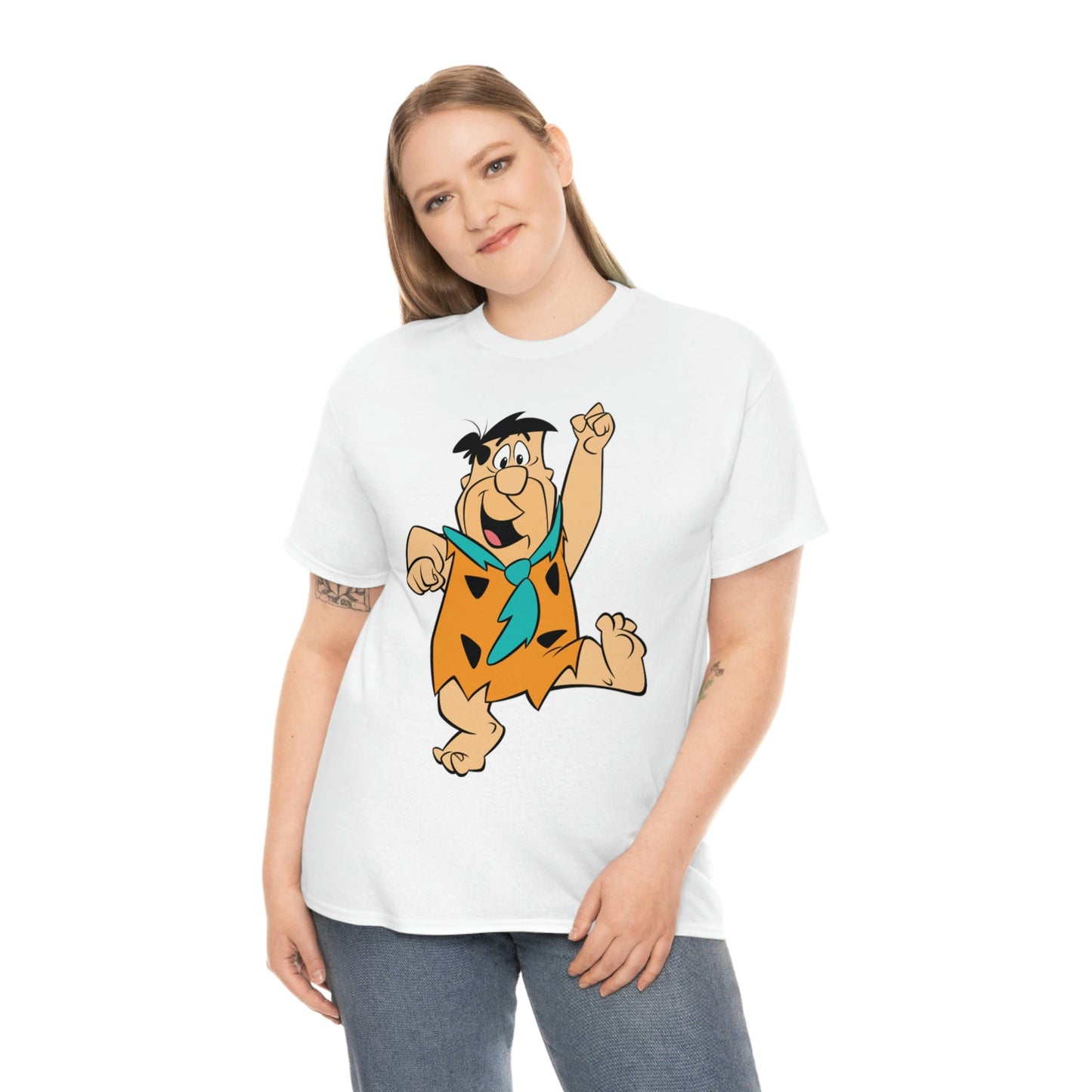 Fred Flintstone Cartoon T-Shirt - RetroTeeShop