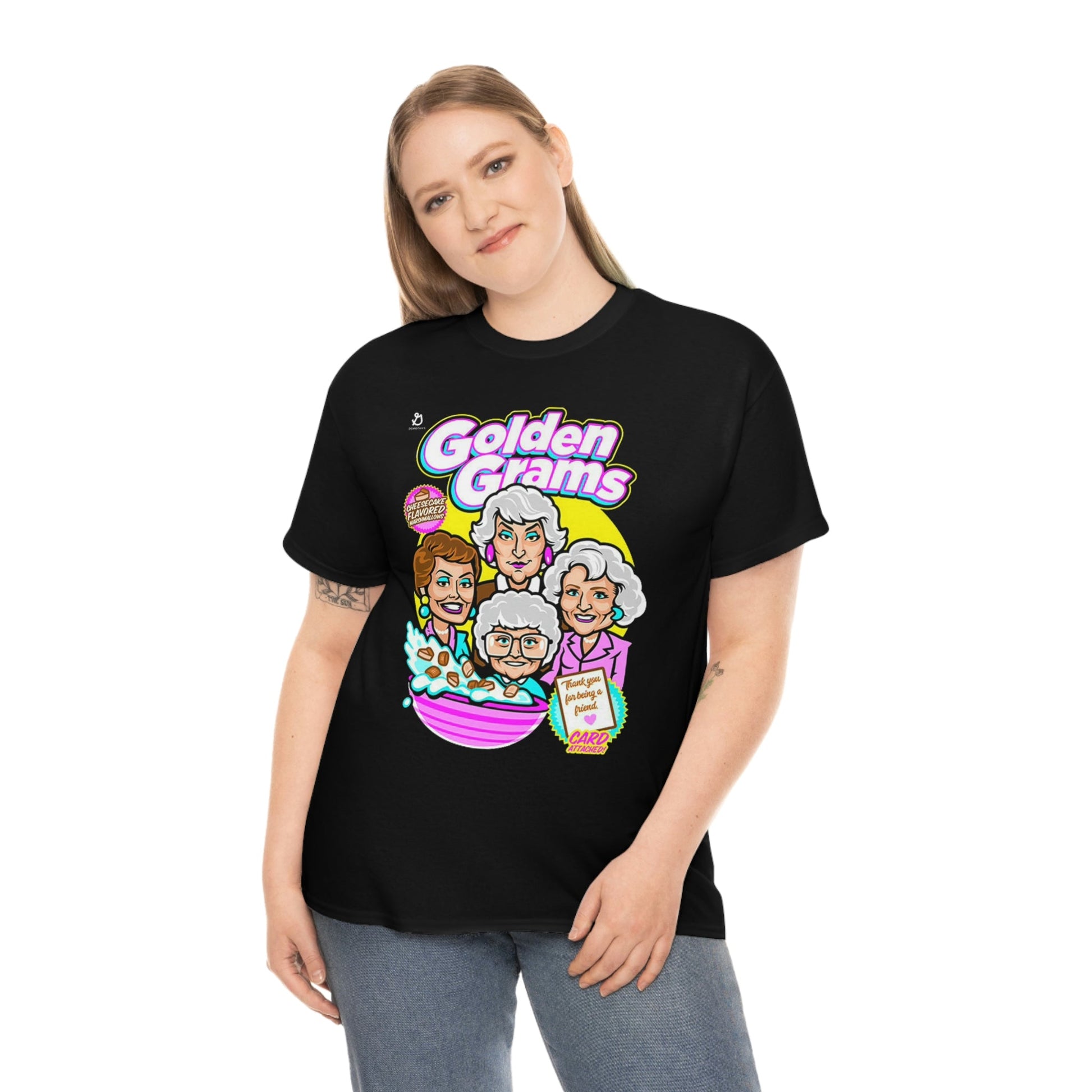 Golden Girls Black T-Shirts | Printed Black Tee | RetroTeeShop