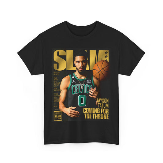Jayson Tatum Slam Cover Magazine Celtics T-Shirt - RetroTeeShop
