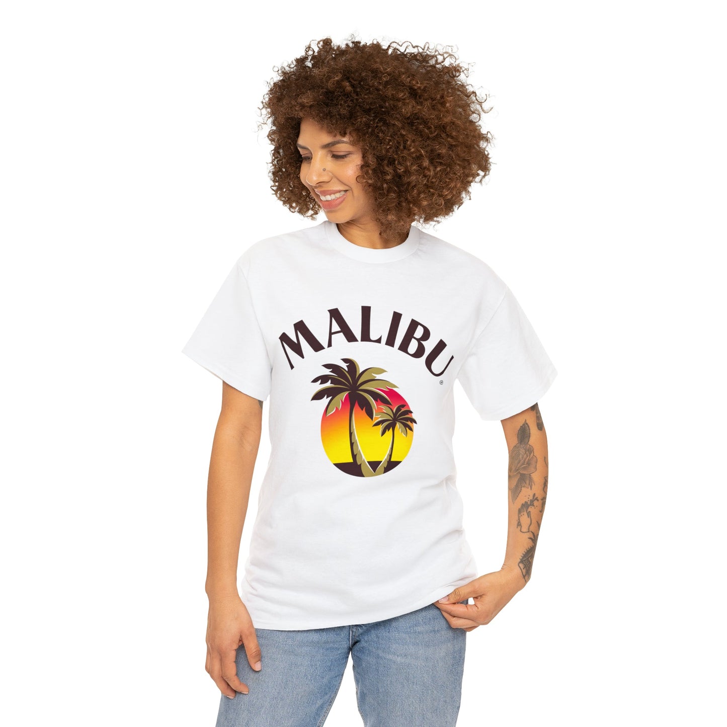 Malibu Rum Logo T-Shirt - RetroTeeShop