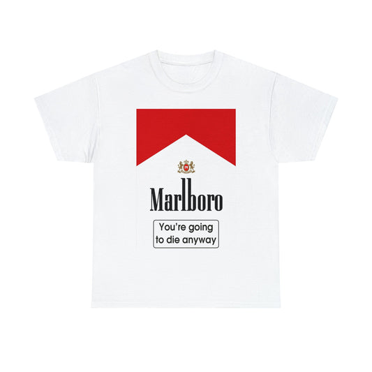 Marlboro Logo T-Shirt Retro Cigarette Design Tee - RetroTeeShop