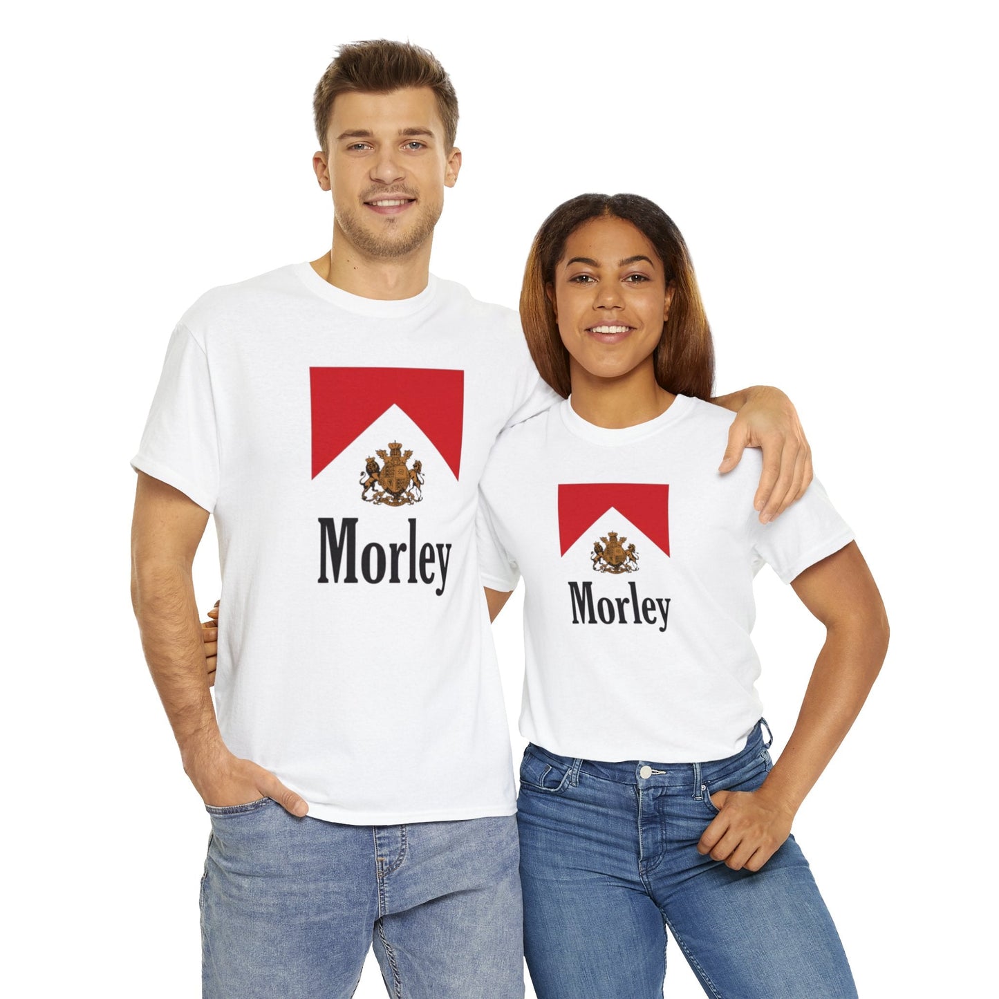 Morley Cigarettes Logo T-Shirt - Fictional Brand- X Files & Breaking Bad
