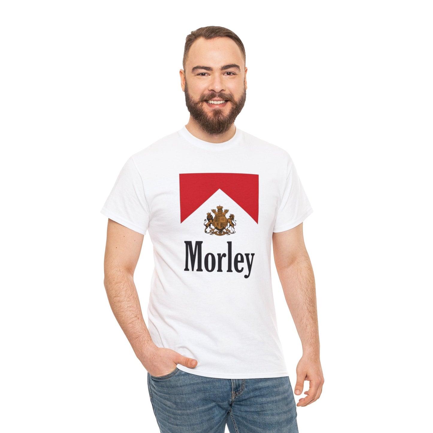 Morley Cigarettes Logo T-Shirt - Fictional Brand- X Files & Breaking Bad