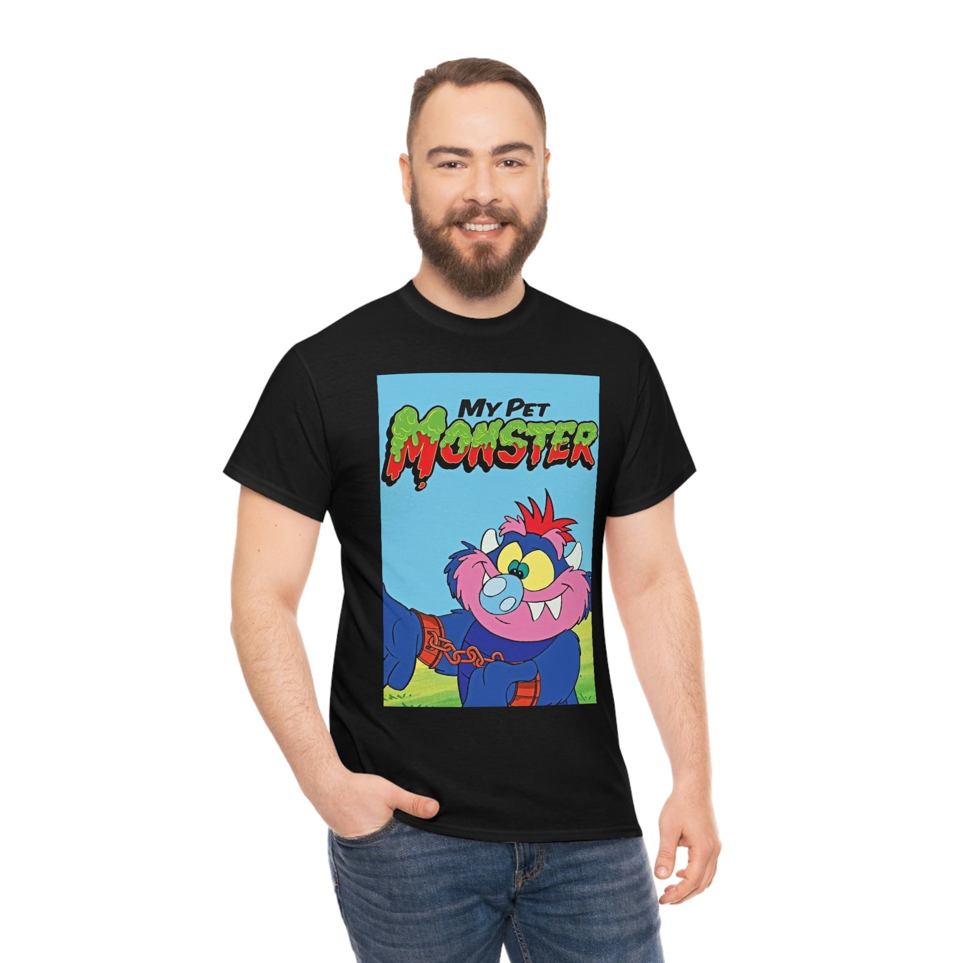 My Pet Monster T-Shirt Retro 80s Cartoon - RetroTeeShop