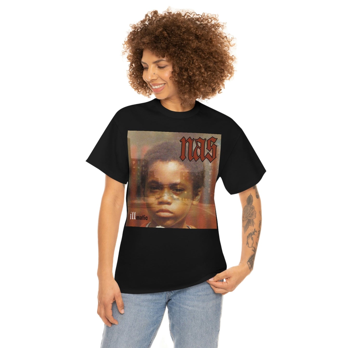 Nas Illmatic Album Cover T-Shirt - RetroTeeShop