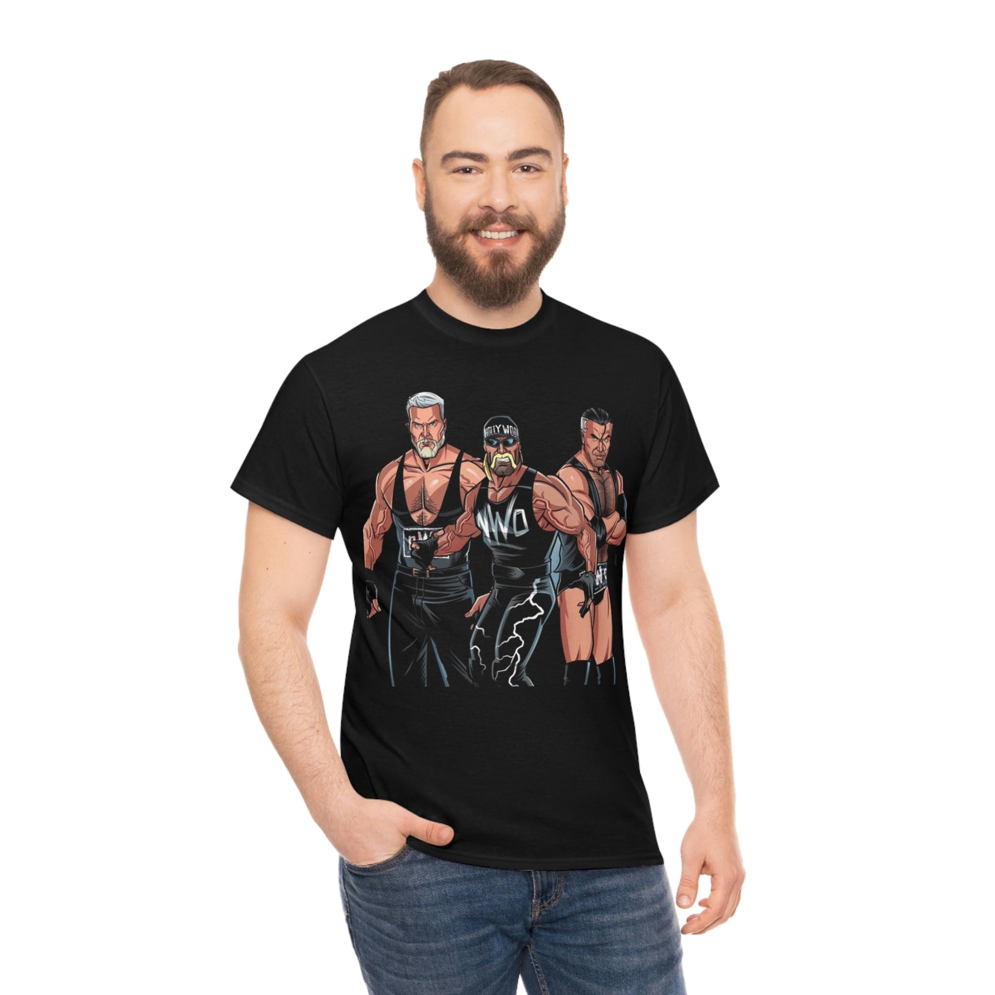 NWO Black And White Founders T-Shirt - RetroTeeShop