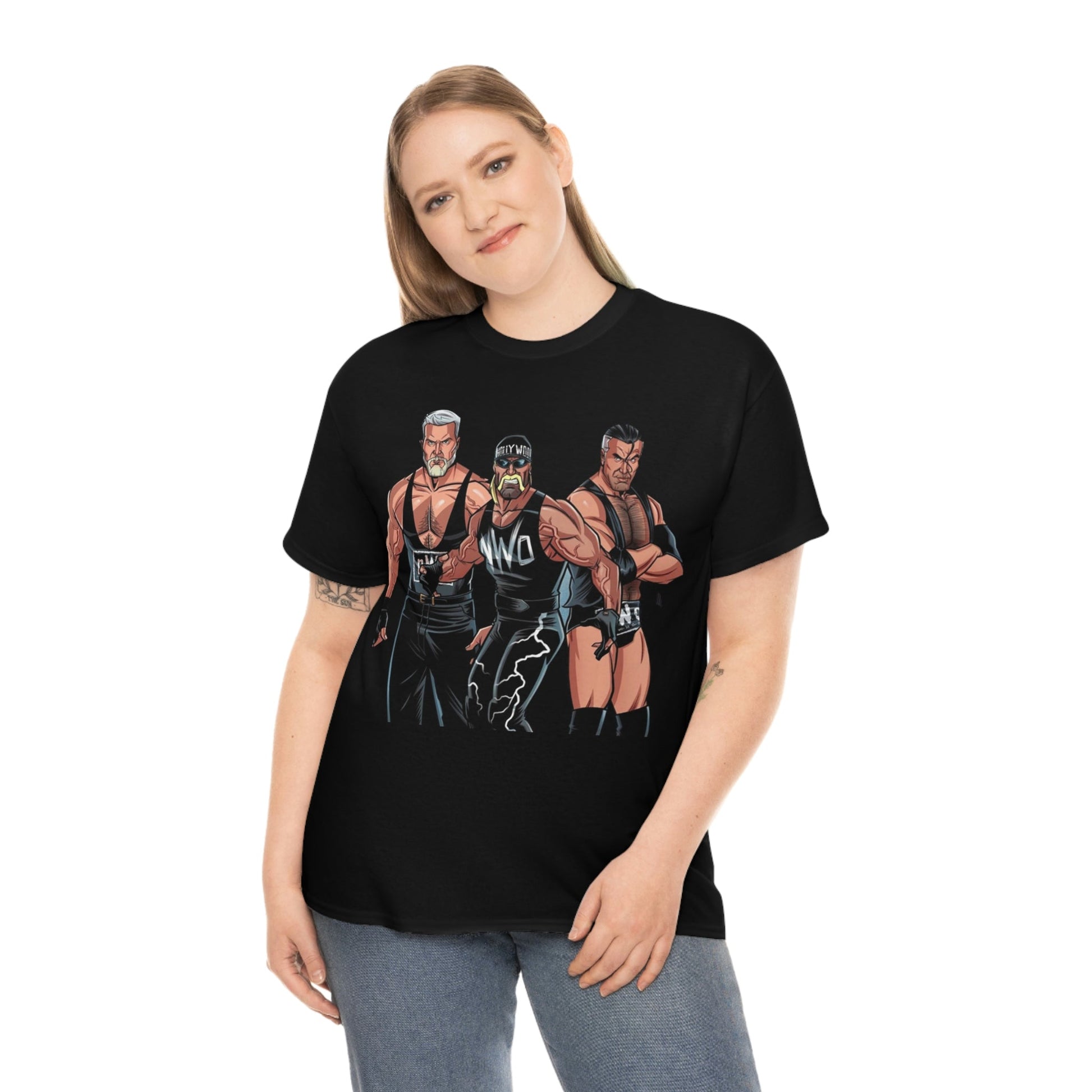 NWO Black And White Founders T-Shirt - RetroTeeShop