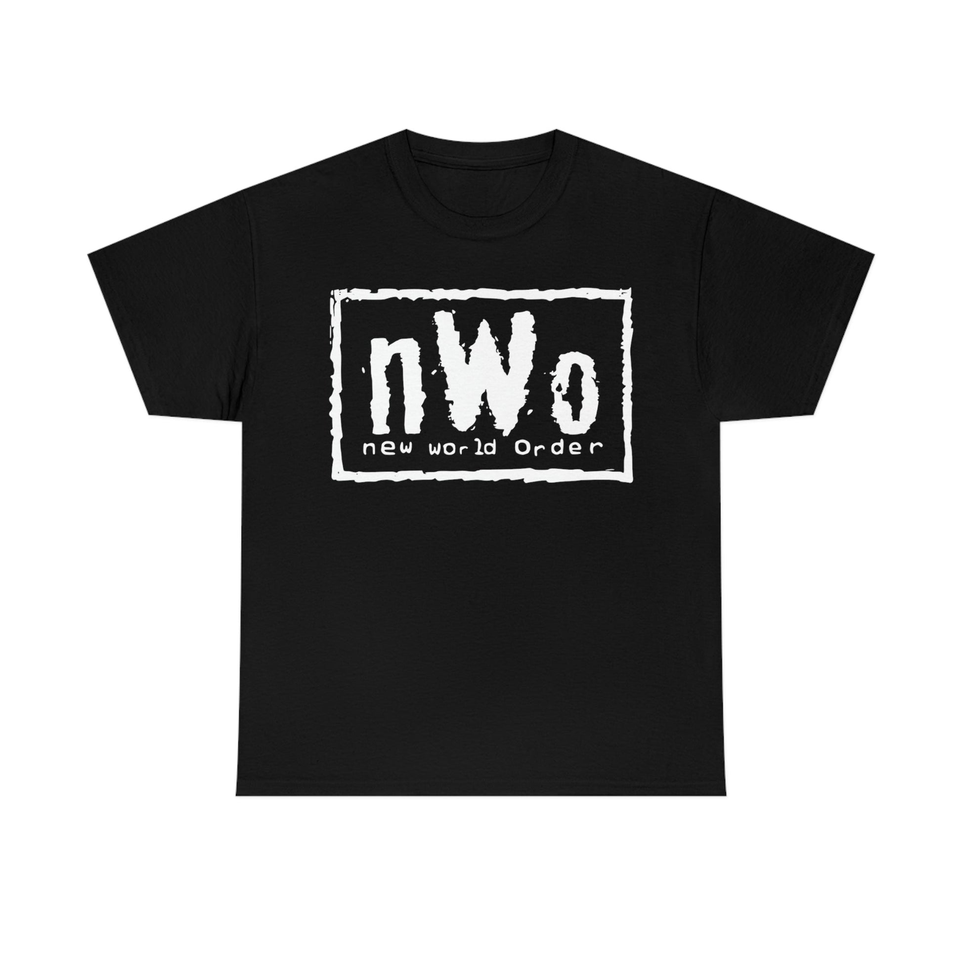 NWO Classic Black And White T-Shirt - RetroTeeShop