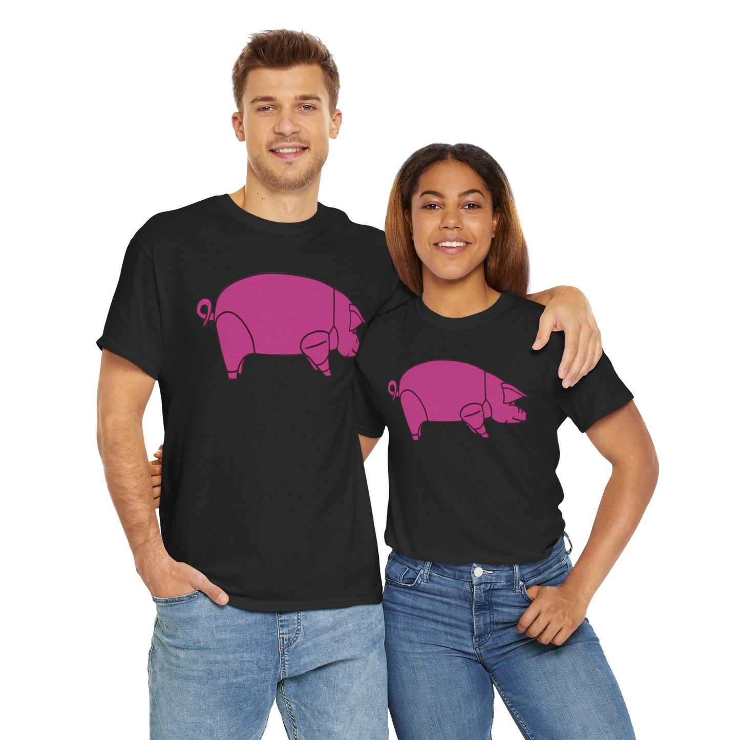 Pig shirt as worn by David Gilmour of Pink Floyd T-Shirt - RetroTeeShop