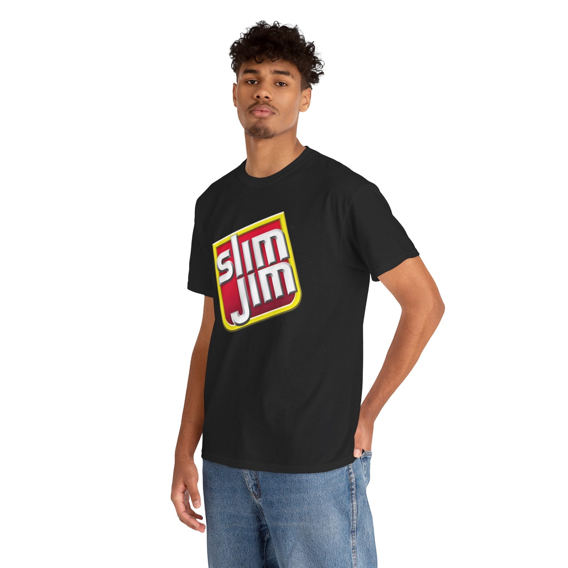 Slim Jim Classic Snack Logo T-Shirt - RetroTeeShop