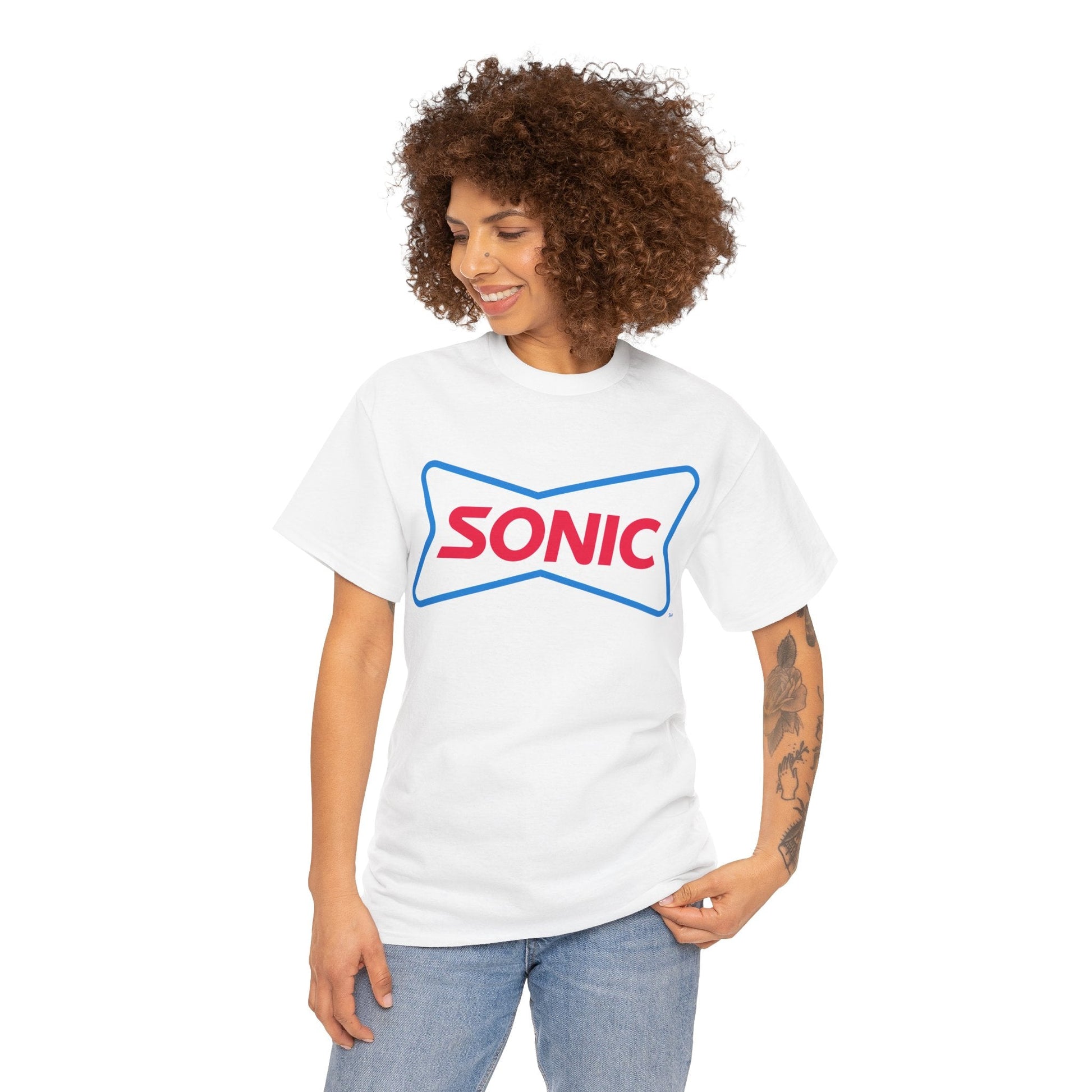 Sonic Drive In Fast Food Restaurant Logo T-Shirt - RetroTeeShop
