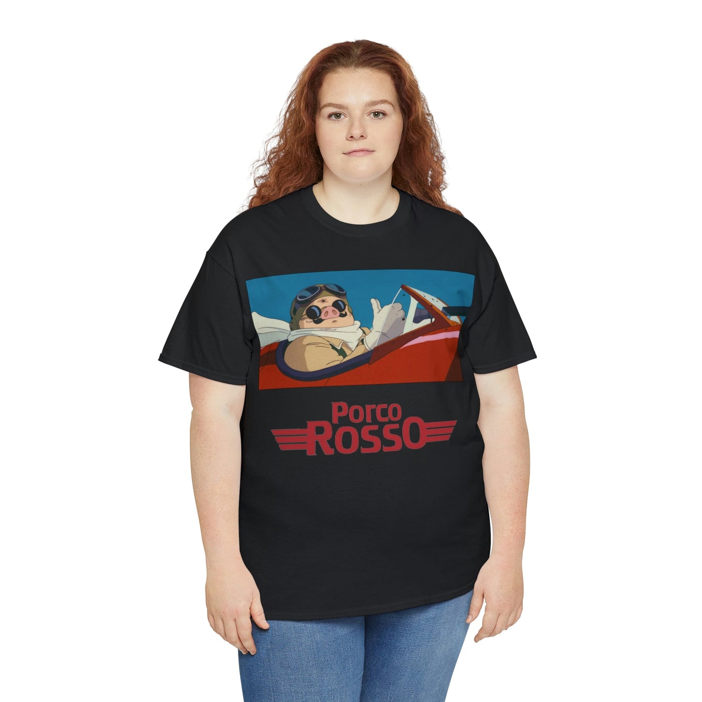 Studio Ghibli Porco Rosso Jet T-Shirt - RetroTeeShop