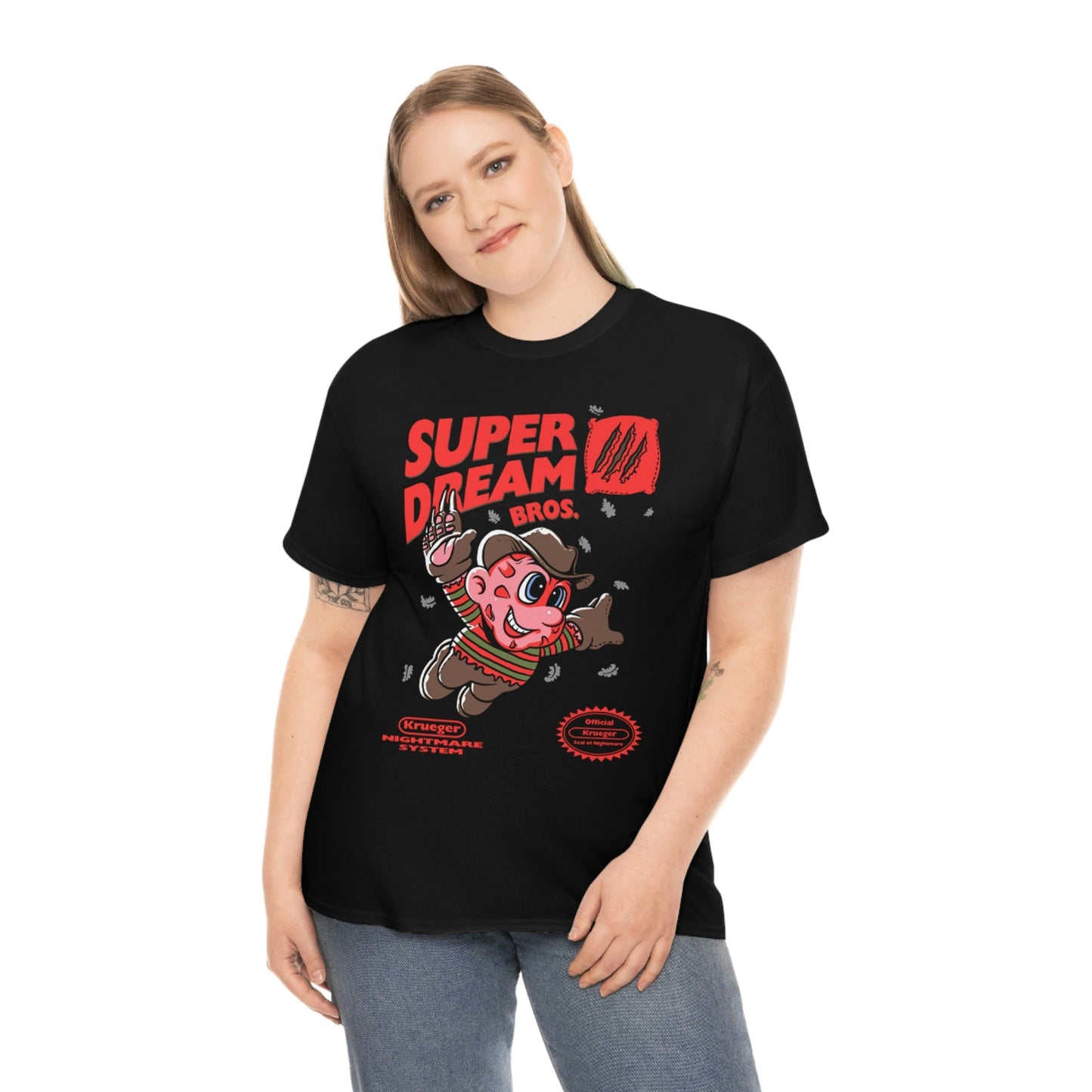 Super Dream Bros. Freddy Krueger T-Shirt - RetroTeeShop