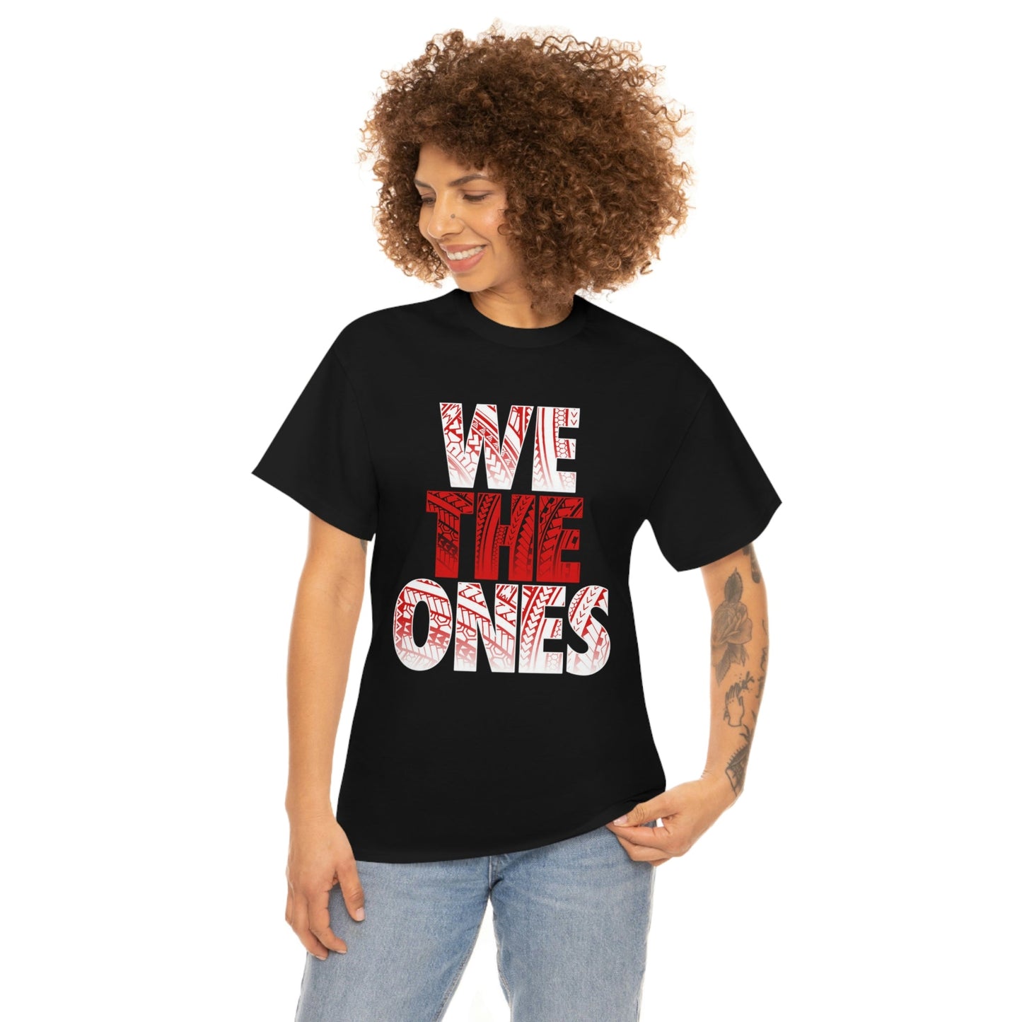 The Bloodline We The Ones Tribal T-Shirt - Black - RetroTeeShop