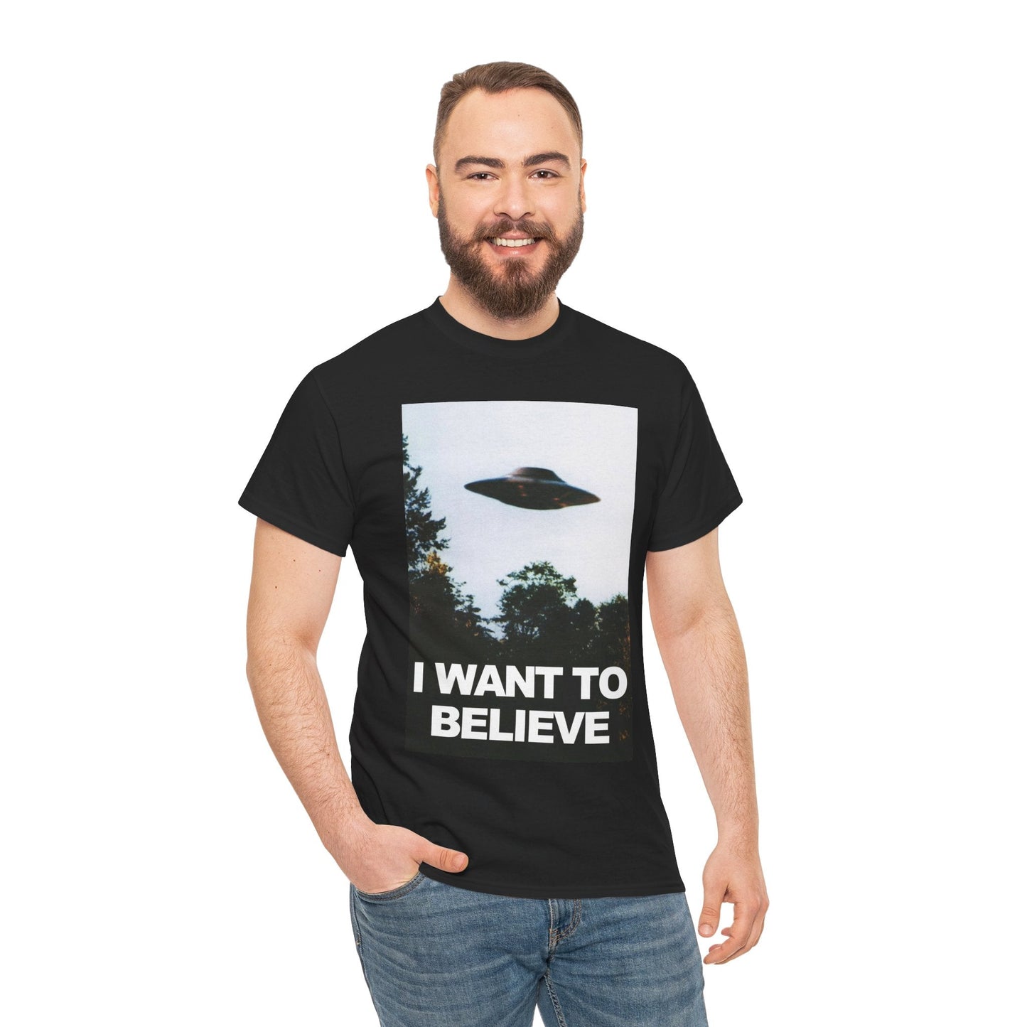 The X-Files I Want To Believe T-Shirt - RetroTeeShop