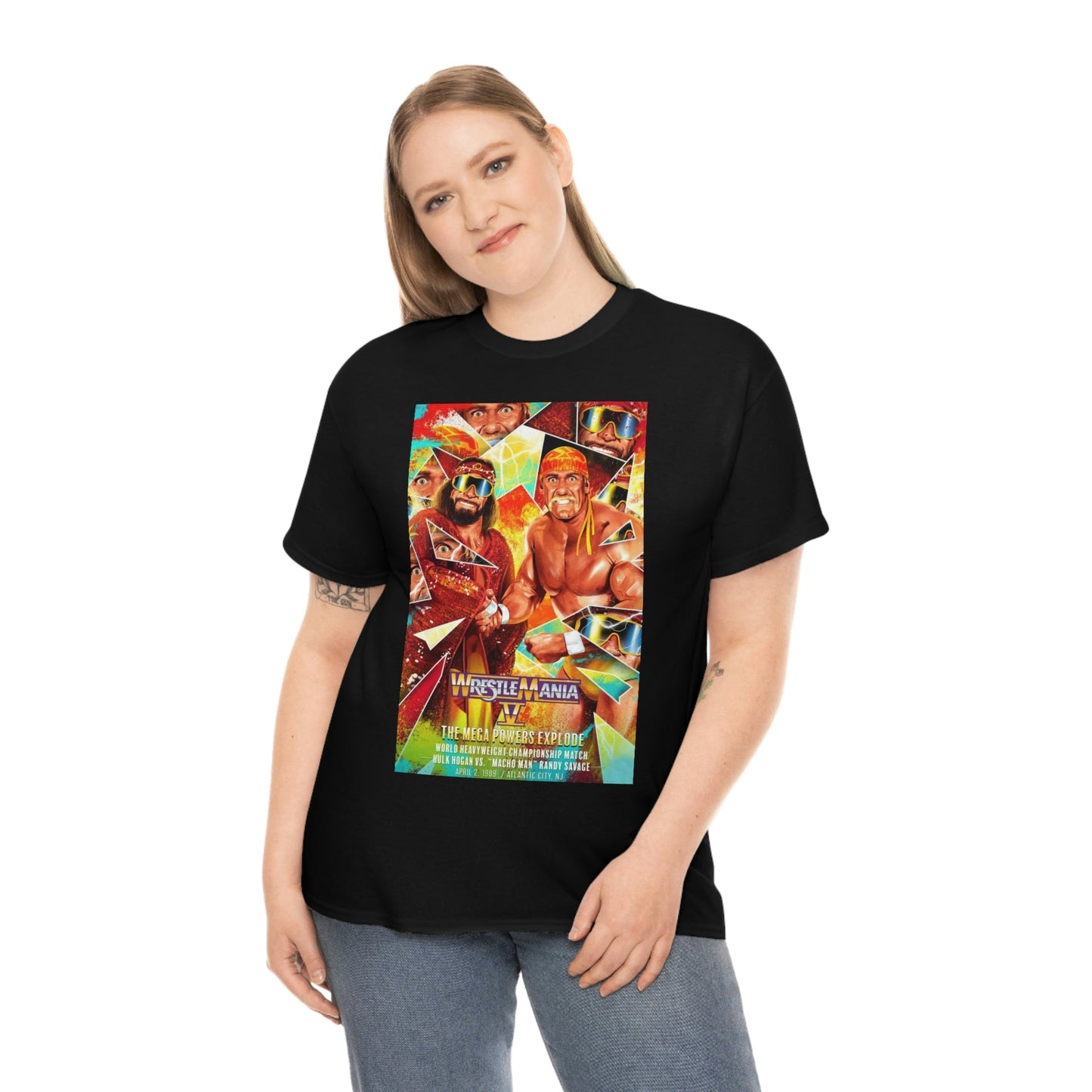 Wrestlemania 5 T-Shirt Hulk Hogan Vs Macho Man Randy Savage Tee - RetroTeeShop