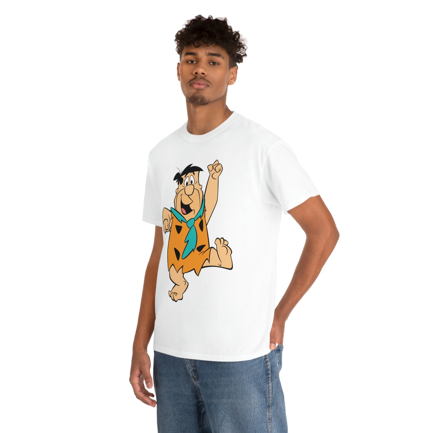 Fred Flintstone T-Shirts | Cartoon Printed T-Shirts | RetroTeeShop